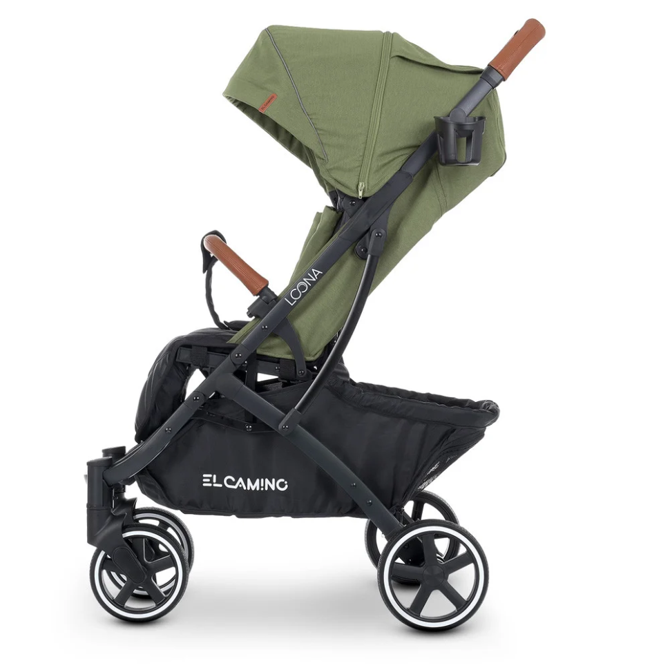 Коляска детская прогулочная EL CAMINO ME 1090-1 Olive Green опт, дропшиппинг