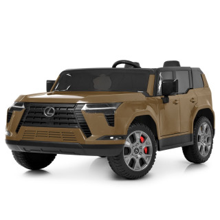 Детский электромобиль Джип M 6409EBLR-13 до 30 кг, бежевый