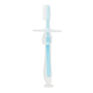 Силіконова зубна щітка Mumlove MGZ-0707(Blue) з обмежувачем