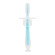 Силіконова зубна щітка Mumlove MGZ-0707(Blue) з обмежувачем - гурт(опт), дропшиппінг 