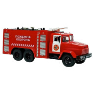 Пожарная машинка "Краз" АВТОПРОМ KR-2202-07 масштаб 1:16