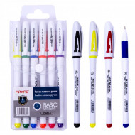 Набір ручок гелевих 801A-6 Original 6 кольорів