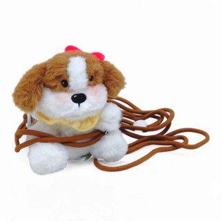 Мягкая игрушка-держатель для телефона PLC25005(Brown) 9х8х11 см