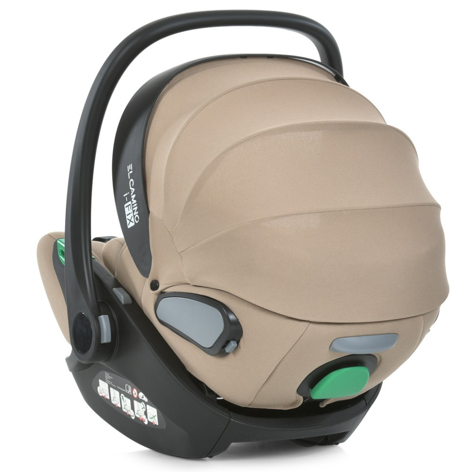 Дитяче автокрісло i-FIX ME 1110 Natural Beige - гурт(опт), дропшиппінг 