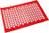 Коврик массажно-акупунктурный "Релакс" (красный) MS-1251-4,  55 х 40 см                                опт, дропшиппинг