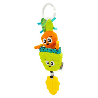 Мягкая игрушка-подвеска Морковка Lamaze L27381 с прорезывателем