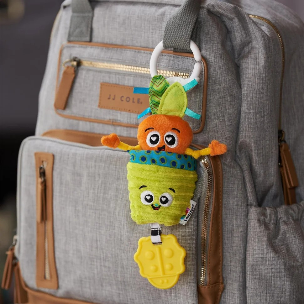 Мягкая игрушка-подвеска Морковка Lamaze L27381 с прорезывателем опт, дропшиппинг