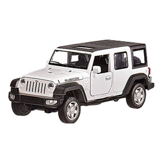 Детская машинка металлическая Jeep Wrangler Rubicon АВТОПРОМ 6616 масштаб 1:32