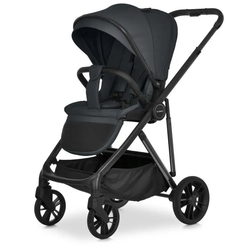 Коляска универсальная 2 в 1 COIL ME 1190 Black опт, дропшиппинг