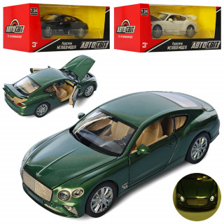 Коллекционная игрушечная машинка Bentley AS-2808 инерционная