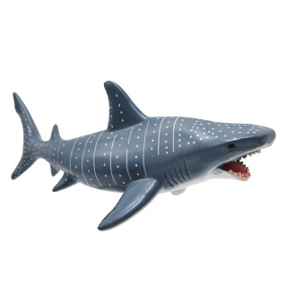 Игровая фигурка Морского обитателя "Китовая акула" HJ1058-2(Gray-2) брызгает водой, 25 см