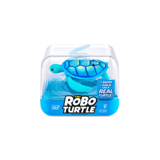 Интерактивная игрушка РОБОЧЕРЕПАХА Pets & Robo Alive 7192UQ1-1 голубая