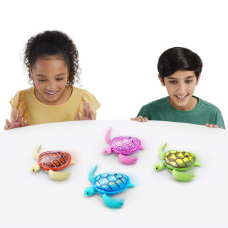 Интерактивная игрушка РОБОЧЕРЕПАХА Pets & Robo Alive 7192UQ1-1 голубая
