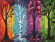 Картина за номерами на дереві. Rainbow Art "Пори року" RA0109-RA, 50х40 см - гурт(опт), дропшиппінг 