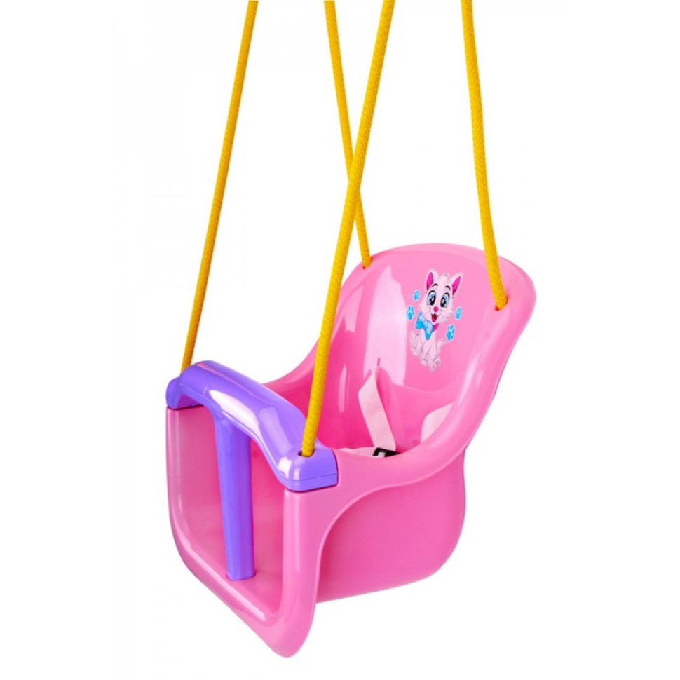 Детские качели 8102TXK(Pink) пластик, до 20 кг, веревка 2,5 м опт, дропшиппинг