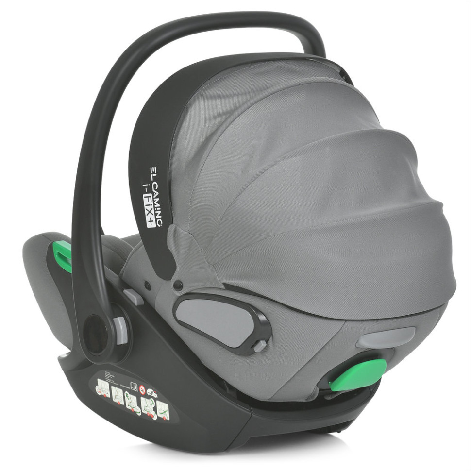 Дитяче автокрісло i-FIX ME 1110 Simply Gray - гурт(опт), дропшиппінг