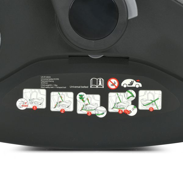 Дитяче автокрісло i-FIX ME 1110 Simply Gray - гурт(опт), дропшиппінг