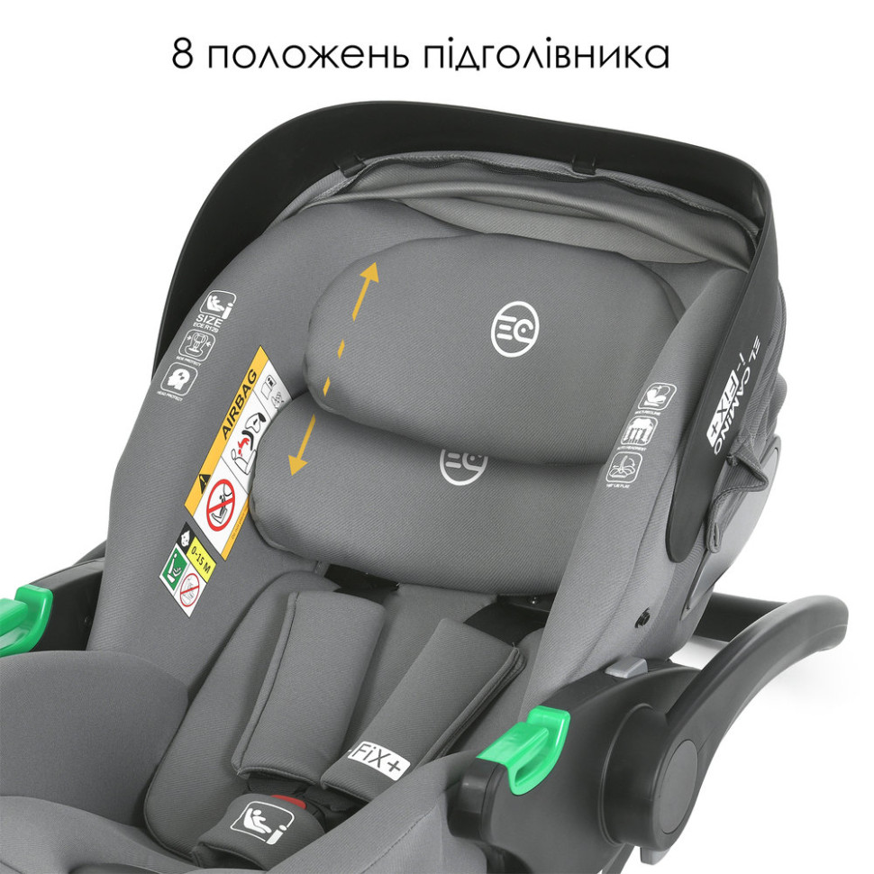 Дитяче автокрісло i-FIX ME 1110 Simply Gray - гурт(опт), дропшиппінг
