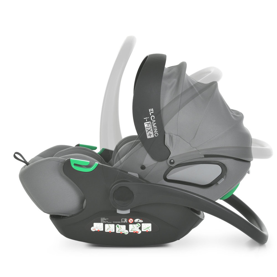 Дитяче автокрісло i-FIX ME 1110 Simply Gray - гурт(опт), дропшиппінг