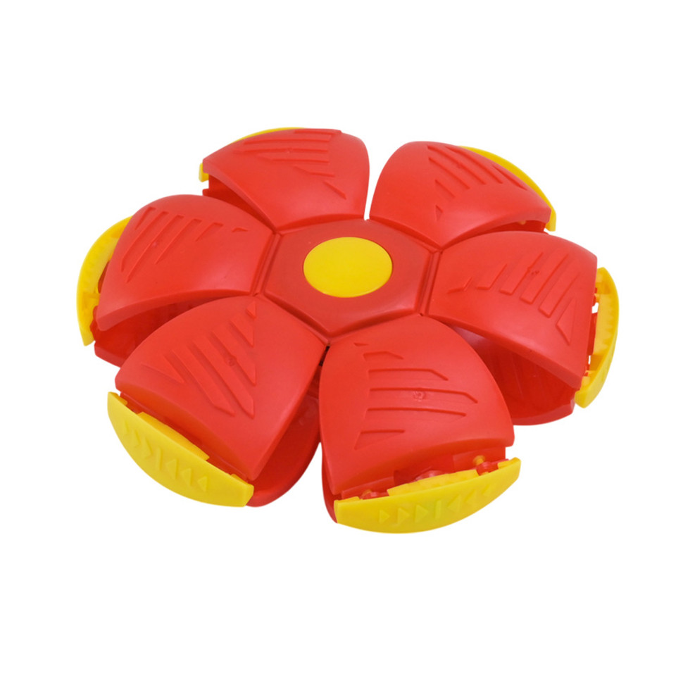 Детская игрушка Мяч-трансформер 87008H-3(Red) 16 см, со светом опт, дропшиппинг