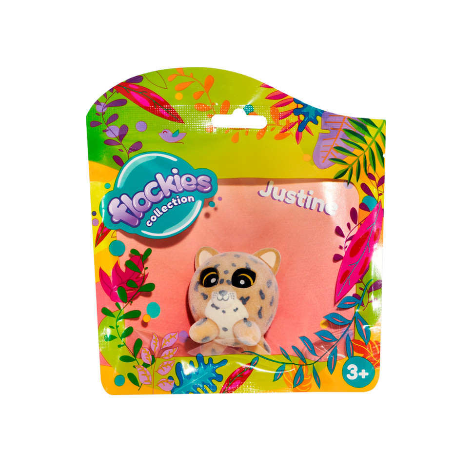 Коллекционная фигурка Ягуар Джастина Flockies FLO0103 опт, дропшиппинг