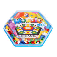 Мозаика "Цветной мир" (220 элементов) Технок 2070TXK, 220 фишек