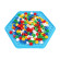 Мозаика "Цветной мир" (220 элементов) Технок 2070TXK, 220 фишек опт, дропшиппинг