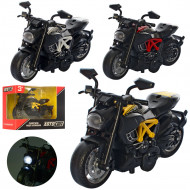 Коллекционная игрушечная модель мотоцикла AS-2633 инерционный