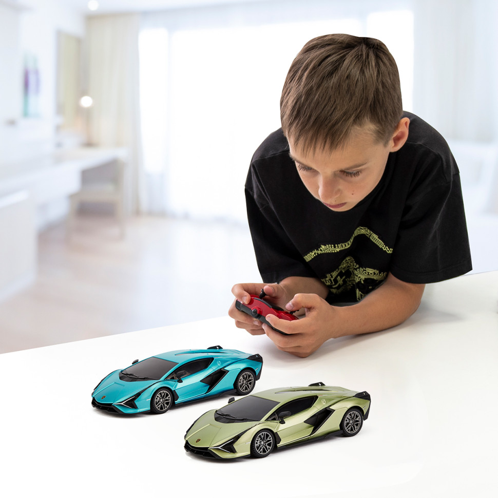 Автомобиль на радиоуправлении LAMBORGHINI SIAN KS DRIVE 124GLSG масштаб 1:24, 2.4Ghz опт, дропшиппинг