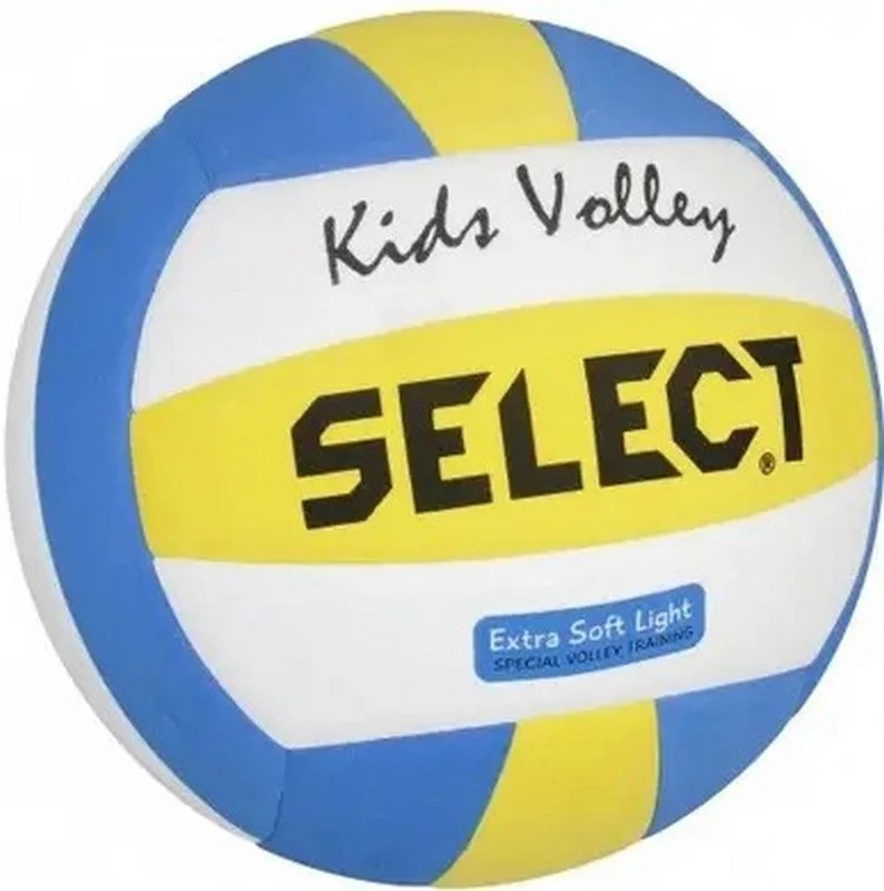 М'яч волейбольний KIDS VOLLEY NEW Select 214460-329 білий, жовтий, синій № 4 - гурт(опт), дропшиппінг 
