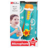 Детский игрушечный микрофон 34564AB(Turquoise) звук, музыка, регулятор громкости опт, дропшиппинг