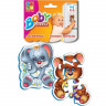 Детские пазлы на магните «Лесные жители» Baby-Puzzle VT3208-03, 2 пазла, 9 деталей. опт, дропшиппинг