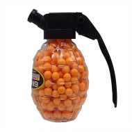 Пластикові кульки (пульки) для дитячої зброї QF-23(Orange) 6 мм 500 шт 