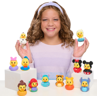 Детская игрушка для купания серии "Disney" Уточка Duckalooz 33415- 3