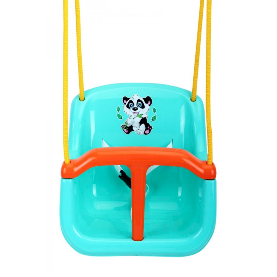 Дитяча гойдалка 8102TXK(Turquoise) пластик, до 20 кг, мотузка 2,5 м - гурт(опт), дропшиппінг 