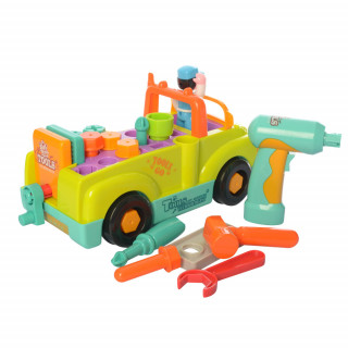 Детская машина конструктор 6109 с шуруповертом 