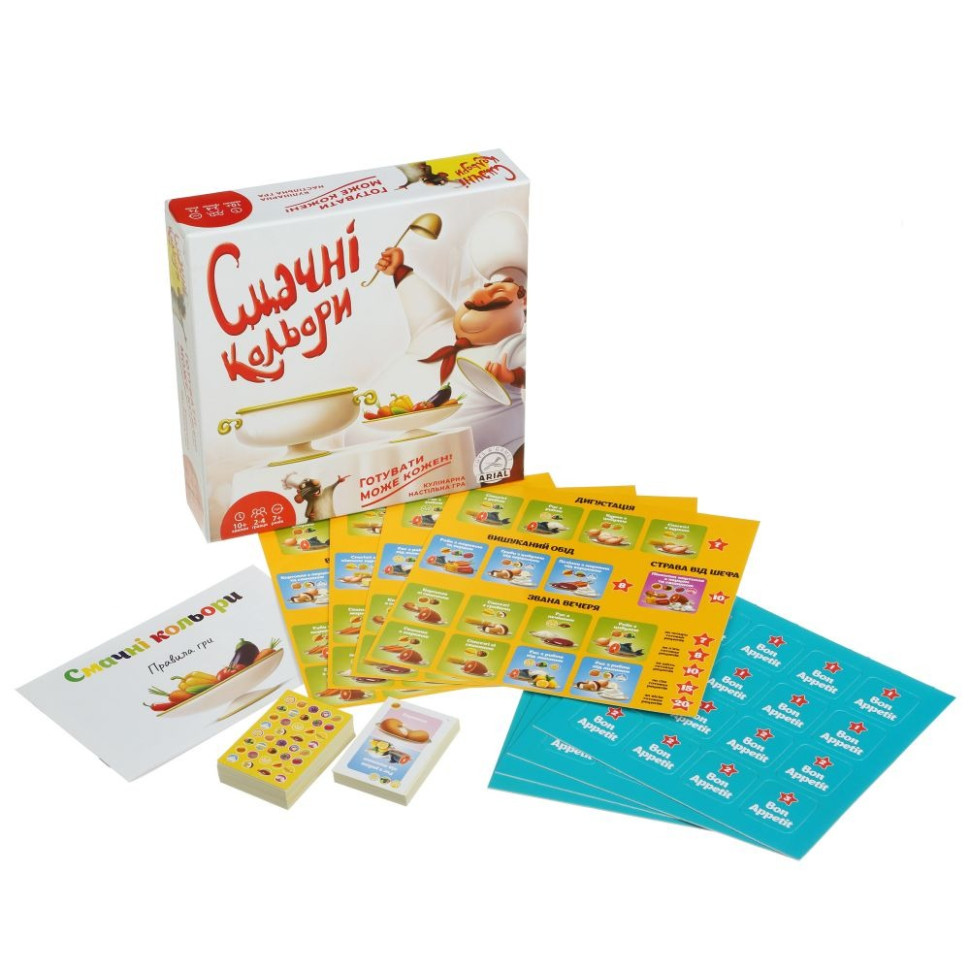 Детская настольная игра «Вкусные цвета» 320053 опт, дропшиппинг