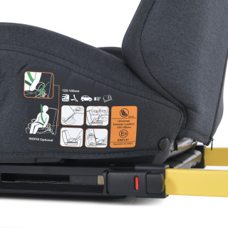 Автокресло-бустер ME 1112 i-GO Anthracite с креплением Isofix
