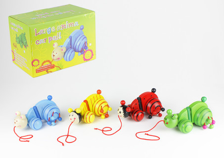 Деревянная каталочка 2012-206 4 вида