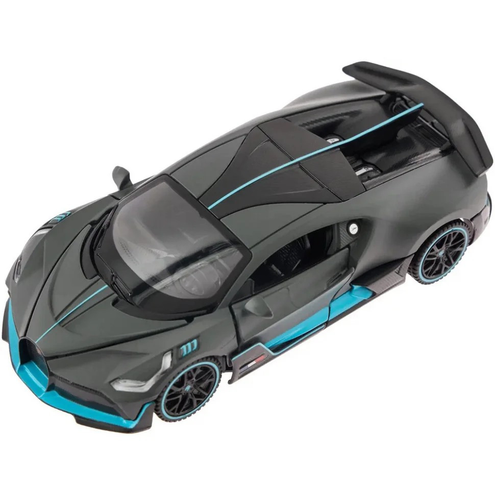 Автомодель инерционная Bugatti DIVO Rastar 64200 grey 1:32 опт, дропшиппинг
