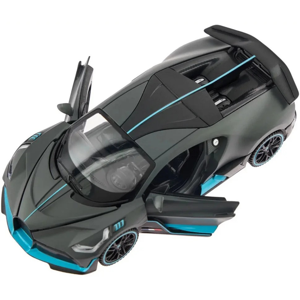 Автомодель инерционная Bugatti DIVO Rastar 64200 grey 1:32 опт, дропшиппинг