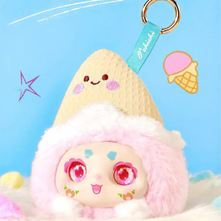 Коллекционная мягкая игрушка с кольцом "Милашки в шляпках" POP TOP 556022 в ассортименте