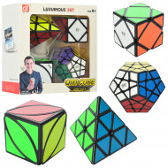 Набір головоломок кубика Рубіка EQY527, 4 кубика в наборі