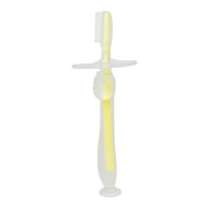 Силиконовая зубная щетка Mumlove MGZ-0707(Yellow) с ограничителем