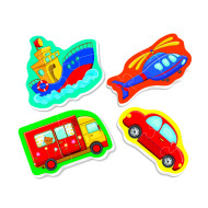 Детские пазлы Baby puzzle "Транспорт" Vladi toys VT1106-96