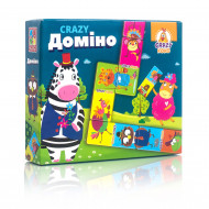 Дитяча гра настільна Crazy Доміно VT8055-10 укр. мовою
