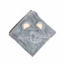 Дитячий рушник з капюшоном MGZ-0640(Gray) розмір 80х80 см - гурт(опт), дропшиппінг 