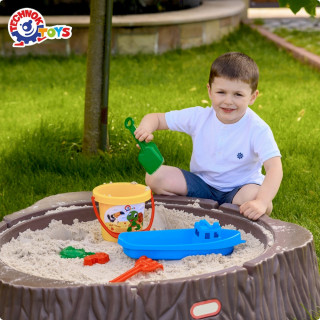Детский игровой набор "Кораблик 3" 2889TXK с ведерком