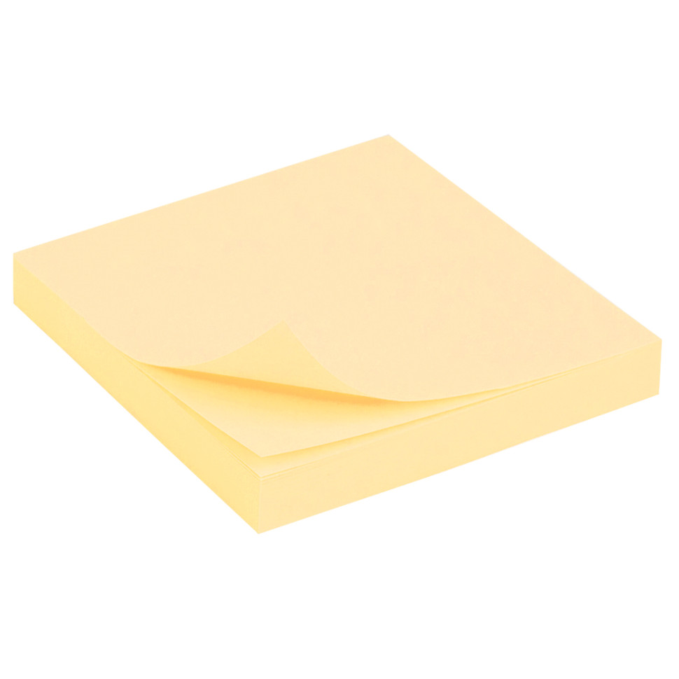 Бумага для заметок самоклеящаяся DSCN0620(Yellow) 100 шт, 76х76 мм опт, дропшиппинг