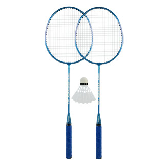 Набор для игры Бадминтон BD23556(Blue) 2 ракетки, волан, чехол